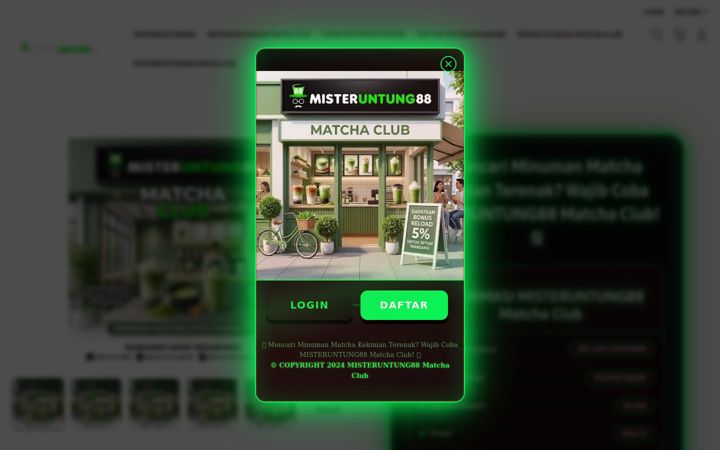 Screenshot of misteruntung88brook.com