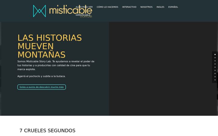 Screenshot of misticable.com