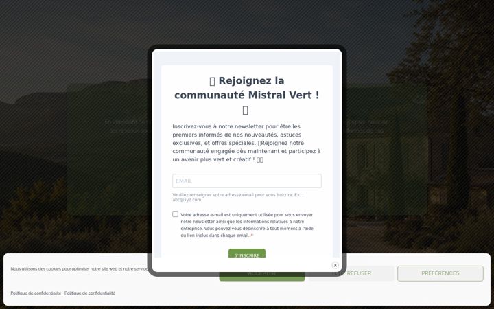 Screenshot of mistralvert.com