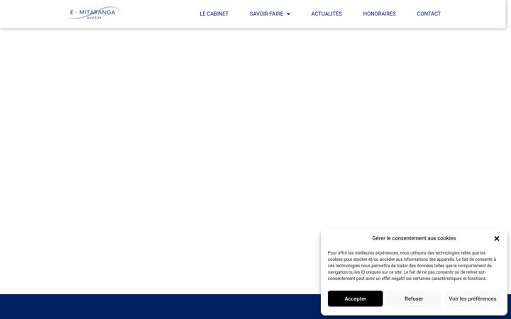 Screenshot of mitarangaavocat.com