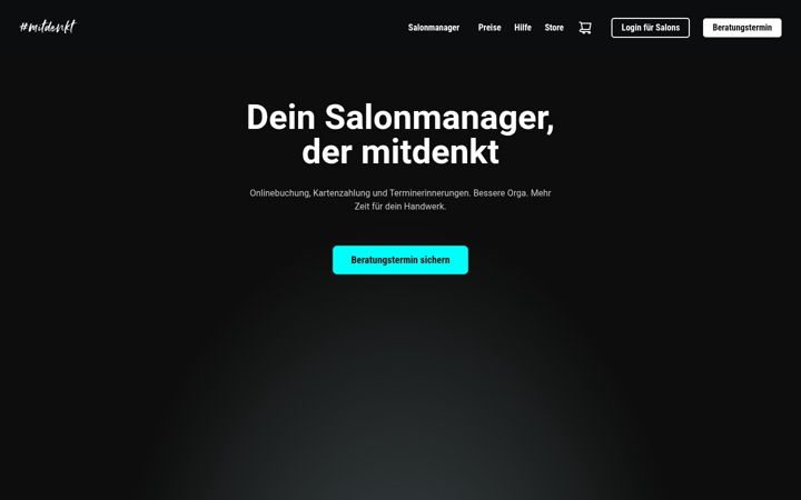 Screenshot of mitdenkt.io