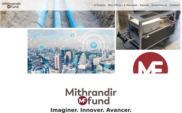 Screenshot of mithrandir-fund.com
