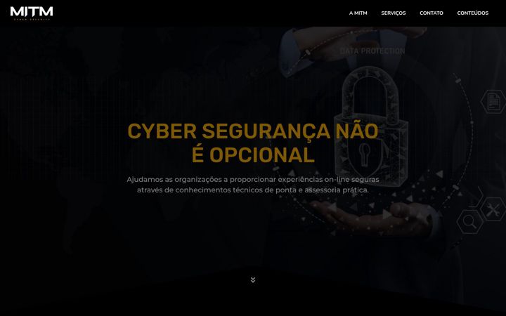Screenshot of mitm-cybersecurity.com