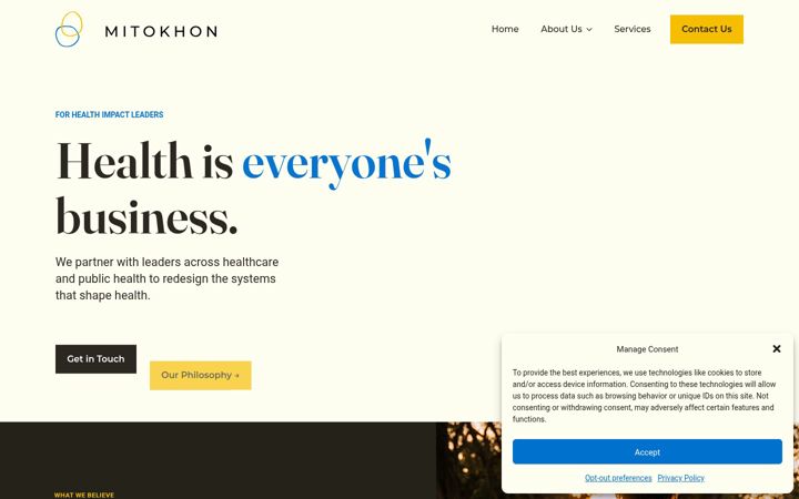 Screenshot of mitokhon.com