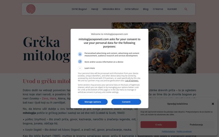 Screenshot of mitologijazaponeti.com