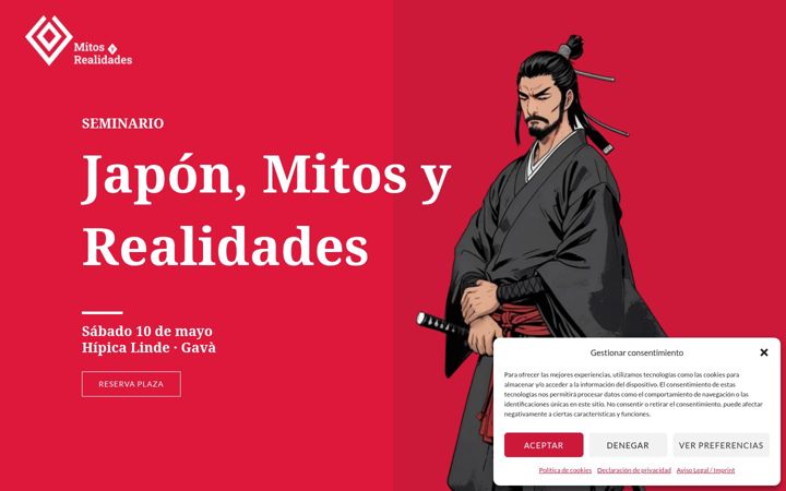 Screenshot of mitosyrealidades.com