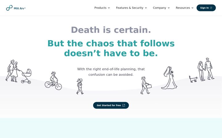 Screenshot of mittarv.com