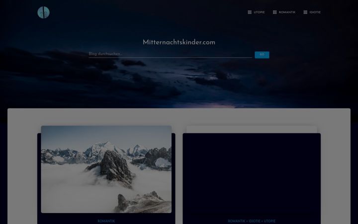 Screenshot of mitternachtskinder.com