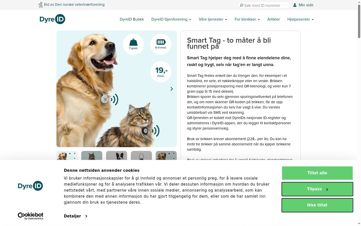 Capture d'écran de la bannière de consentement affichée avant toute interaction