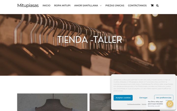 Screenshot of mitupiasas.com