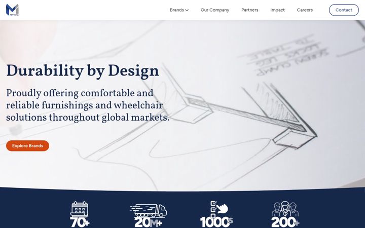 Screenshot of mityinc.com