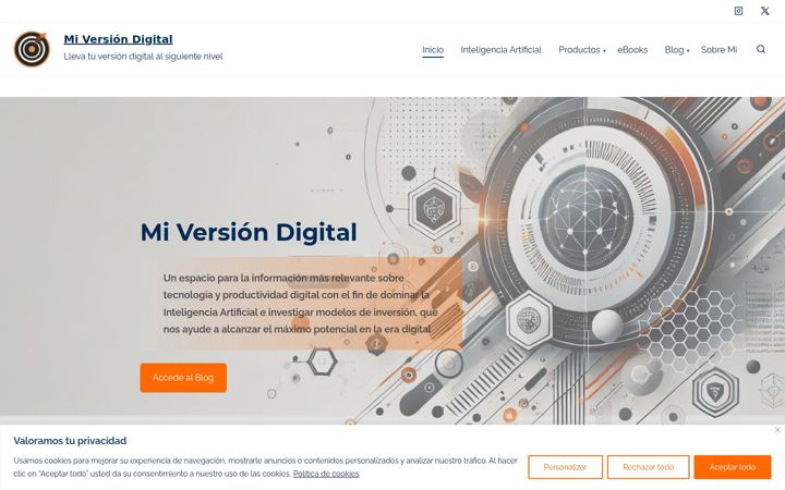 Screenshot of miversiondigital.com