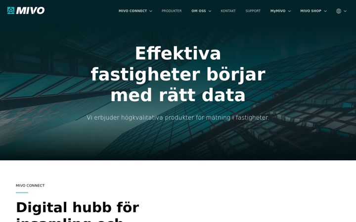 Screenshot di mivo.se