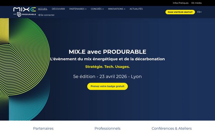 Screenshot of mix-energy.com
