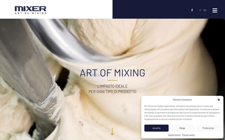 Skjámynd af mixerit.com