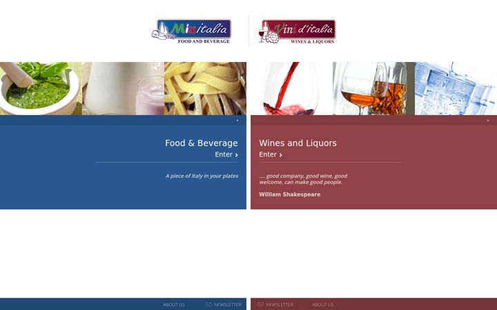 Screenshot of mixitalia.com