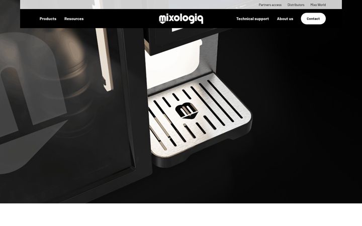 Screenshot of mixologiq.com