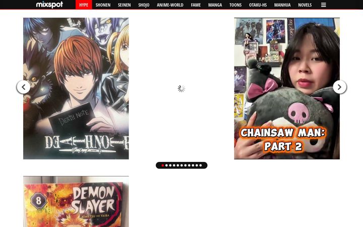 Screenshot of mixspot.com