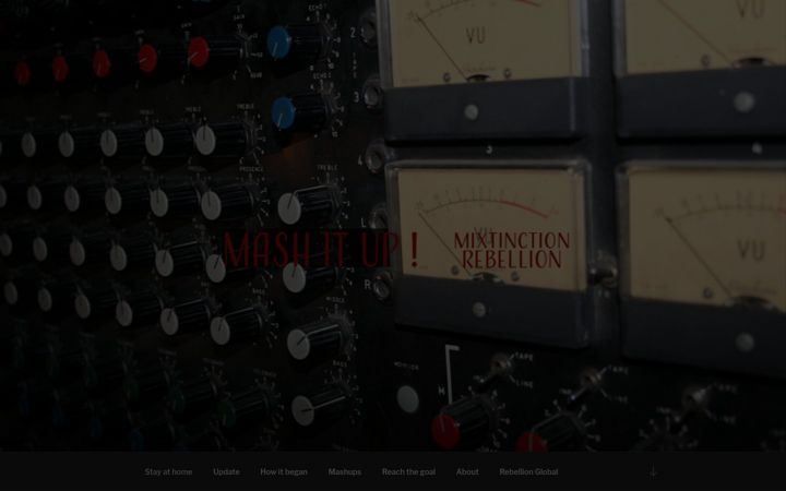 Screenshot of mixtinctionrebellion.com