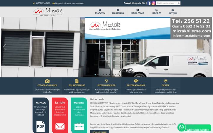 Screenshot of mizraktesterehirdavat.com