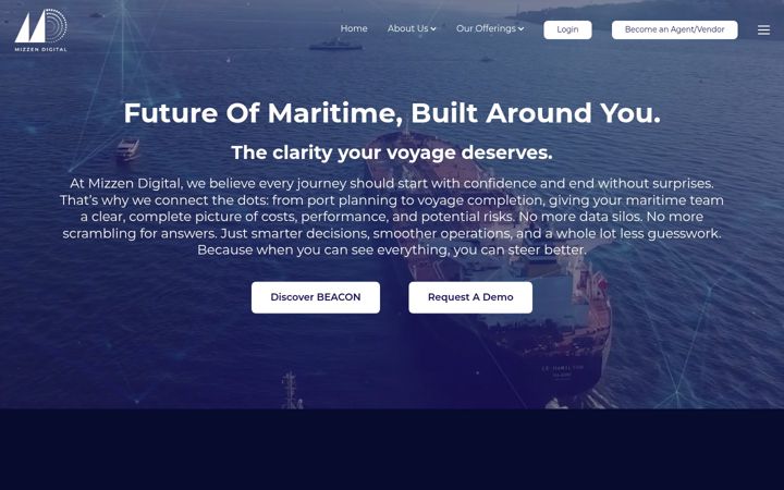 Screenshot of mizzendigital.com