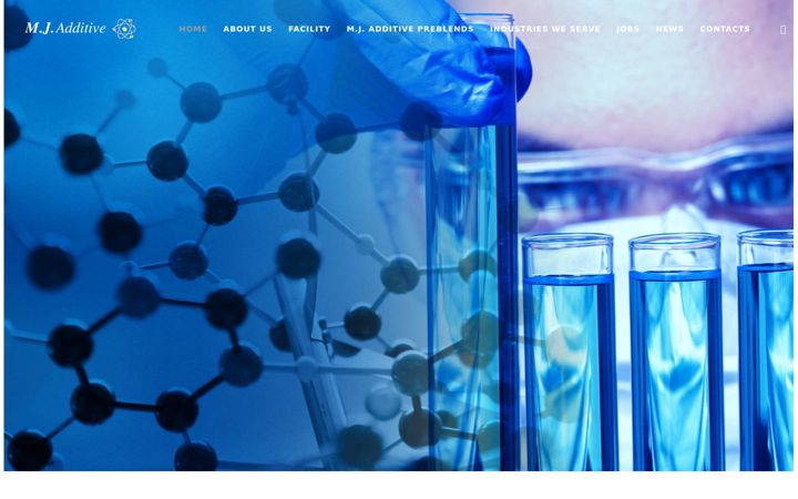 Screenshot of mj-additive.com