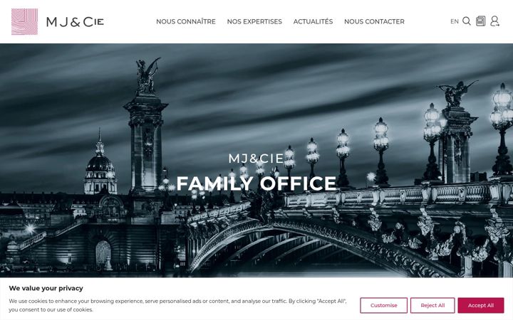 Screenshot of mj-et-cie.com