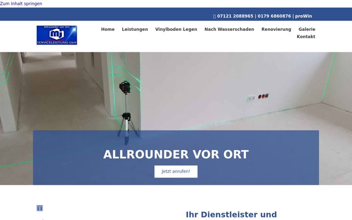 Screenshot του mj-serviceleistung.de