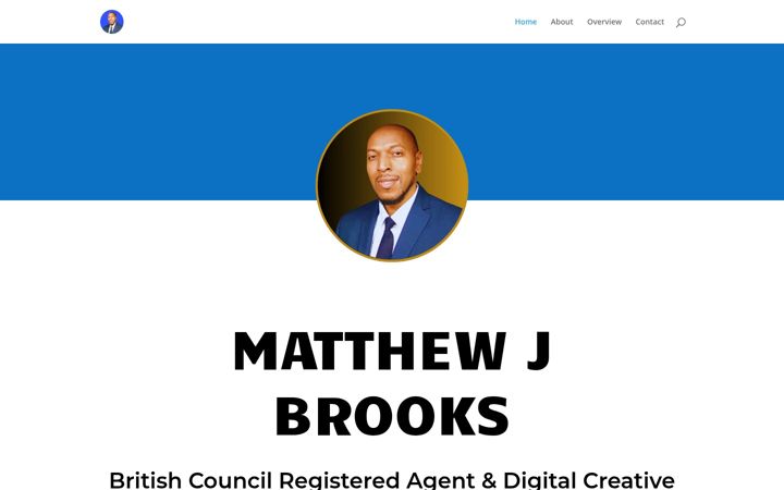 Screenshot of mjbrooks.com