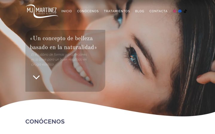 Screenshot of mjmartinez.com