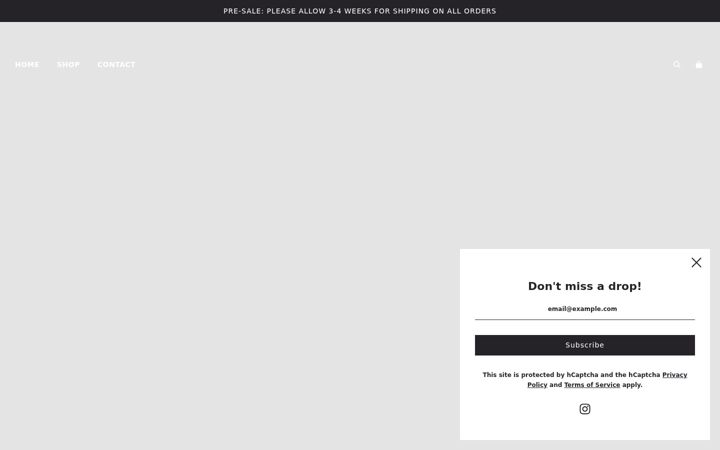 Screenshot of mjmerchofficial.com