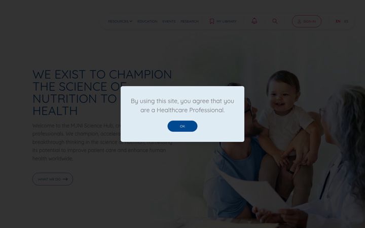 Screenshot of mjni.com