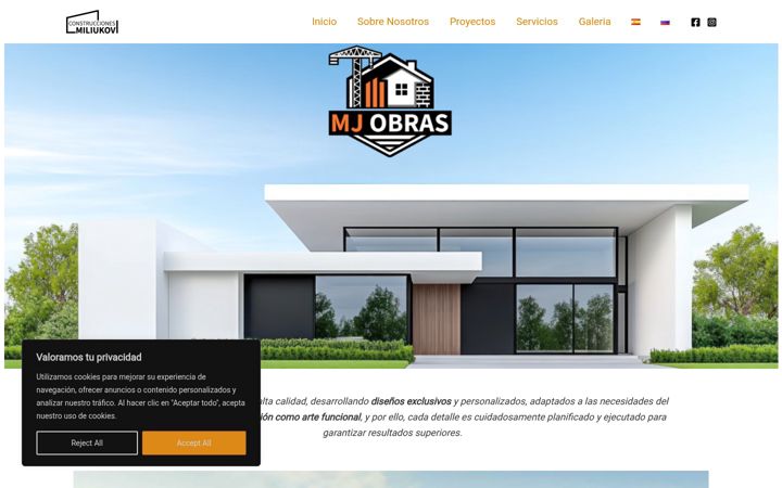 Screenshot of mjobrasteam.com