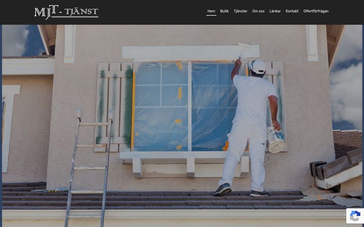 Screenshot of mjt-tjanst.se