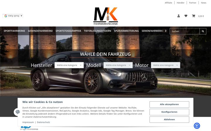 Screenshot of mk-fahrwerkstechnik.de