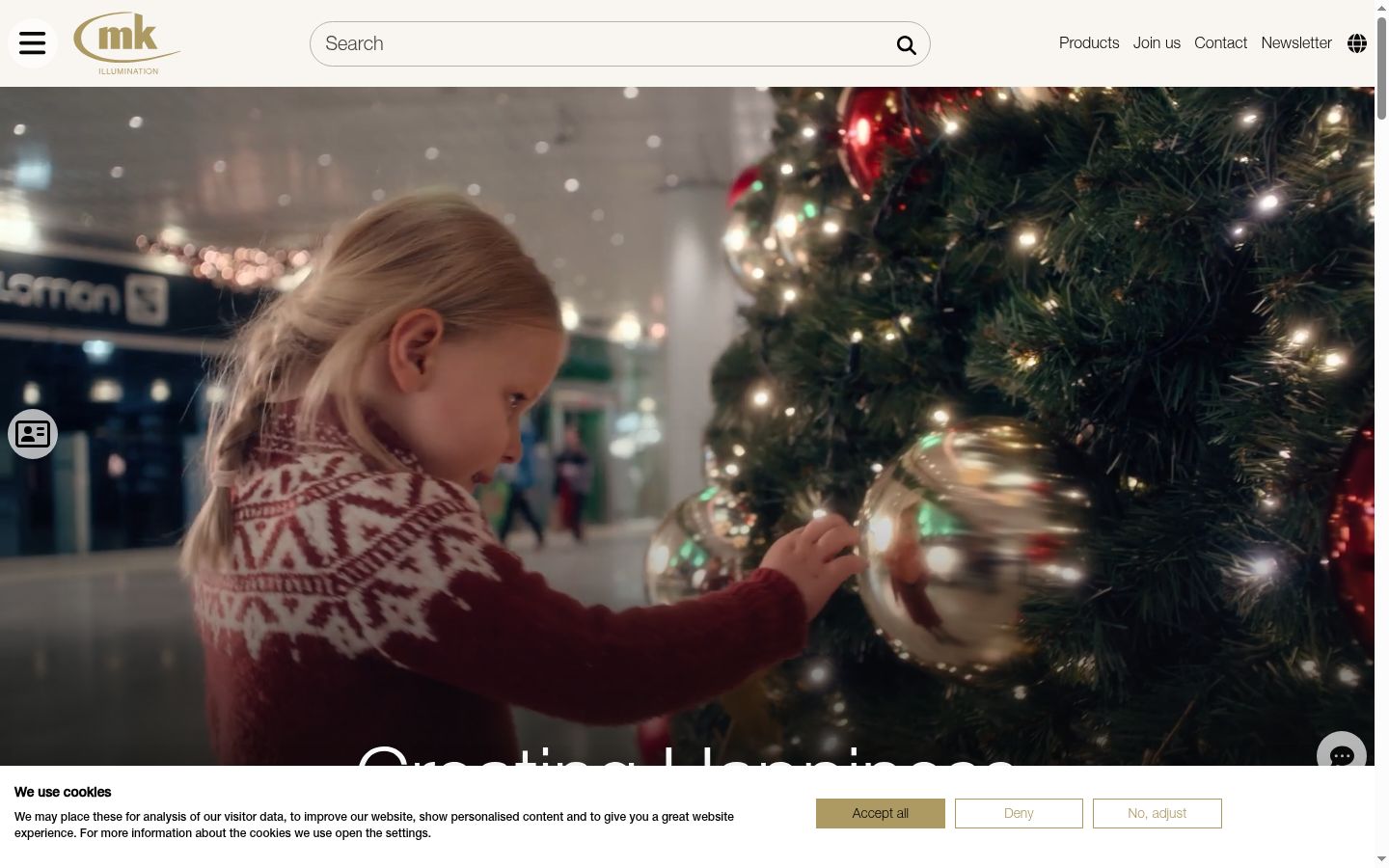 Sutikimo reklamjuostės, rodytos prieš bet kokią sąveiką, ekrano kopija