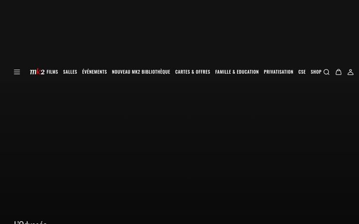 Screenshot of mk2.com