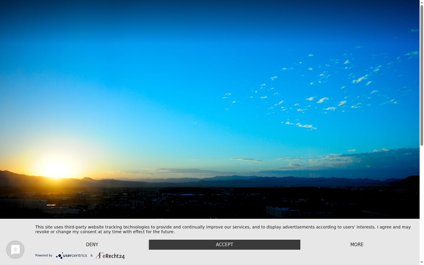 Screenshot tal-banner tal-kunsens muri qabel kwalunkwe interazzjoni