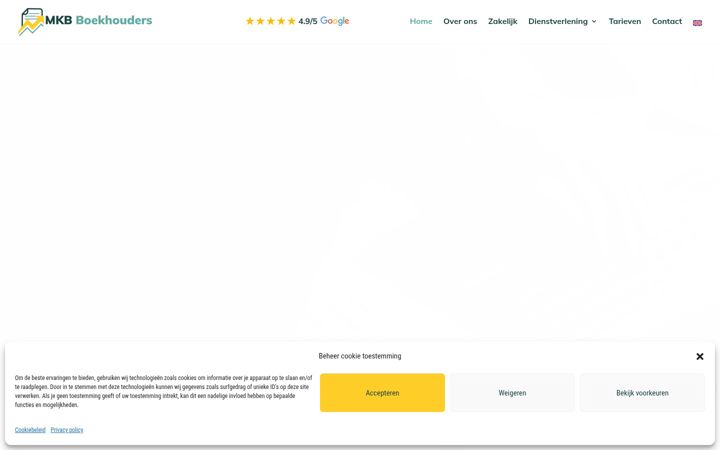 Screenshot of mkbboekhouders.com