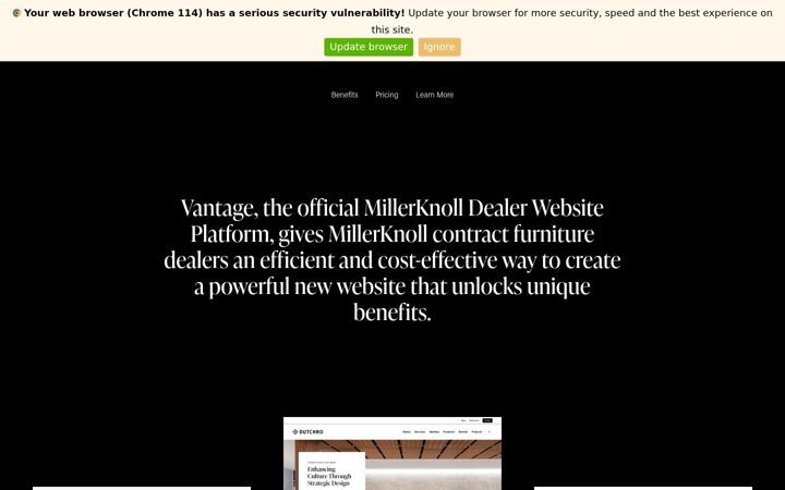 Captura de pantalla de mkdealerplatform.com