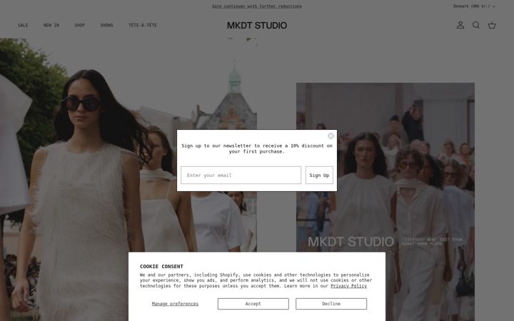Screenshot of mkdtstudio.com