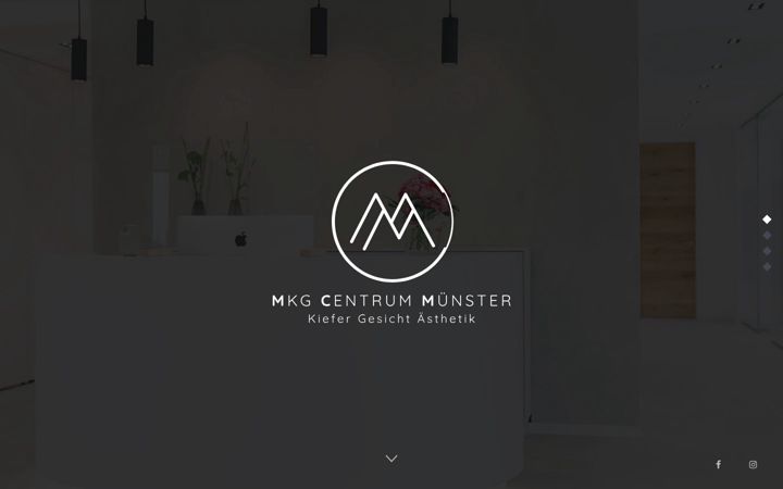 Captură de ecran a mkgcentrum-muenster.de