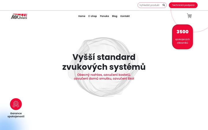 Екранна снимка на mkhlas.cz