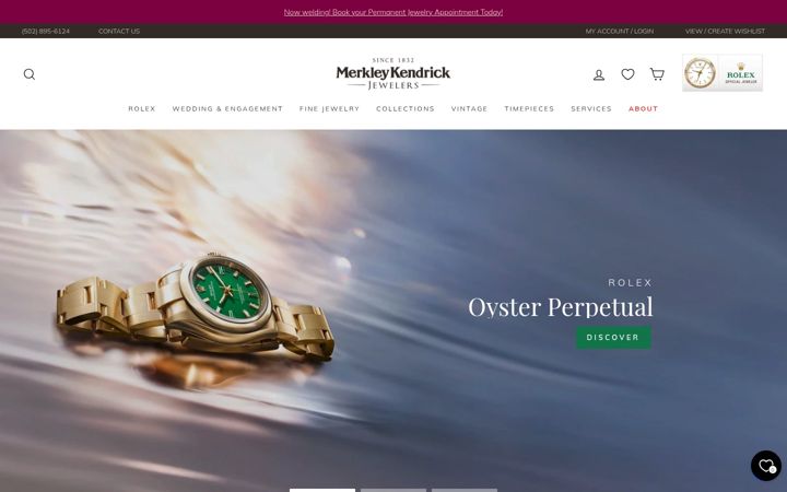 Screenshot of mkjewelers.com