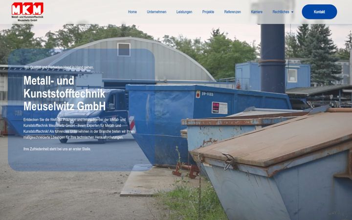 Screenshot of mkm-meuselwitz.com