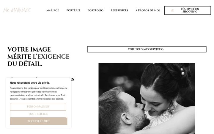 Screenshot of mkmarwane.com