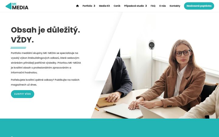 Screenshot of mkmedia.cz
