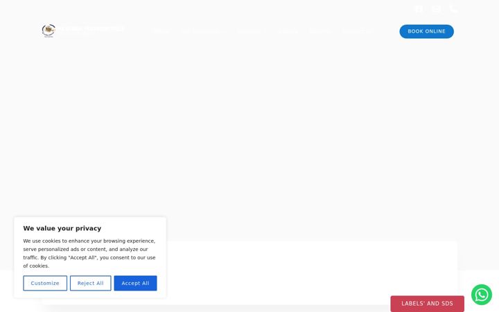 Screenshot of mkpestcontrols.com