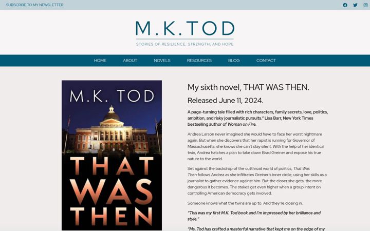 Screenshot of mktod.com