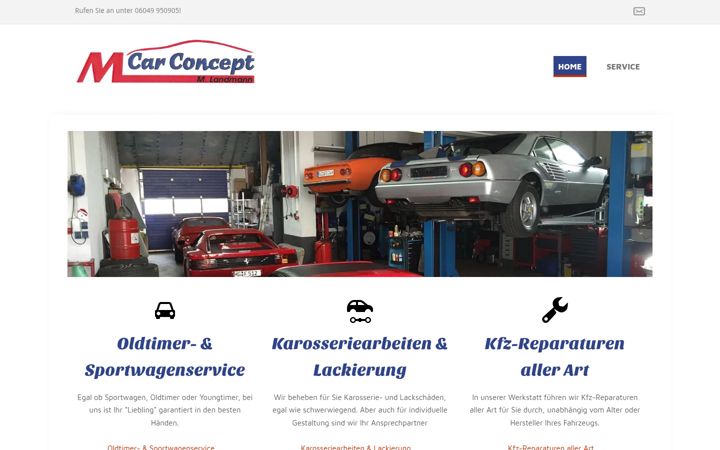 Snimka zaslona za ml-carconcept.de